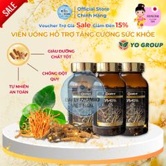Viên Uống Đông Trùng Hạ Thảo Tohchukasou Premium - Tăng Cường Sức Khỏe và Sinh Lực, Nhập Khẩu Chính Hãng Nhật Bản, 180 Viên