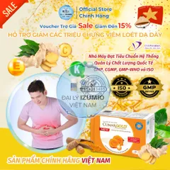 Viên Uống Hỗ Trợ Giảm Viêm Loét Dạ Dày CumarGold New - 30 Viên - Chính Hãng & Xuất Kèm VAT 8%