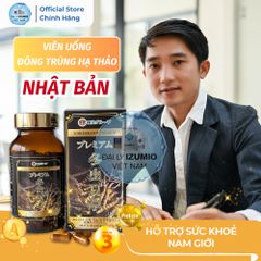 Viên Uống Đông Trùng Hạ Thảo Tohchukasou Premium - Tăng Cường Sức Khỏe và Sinh Lực, Nhập Khẩu Chính Hãng Nhật Bản, 180 Viên