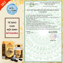 Viên NITASORA Soraicine - 60 Viên Tái Sinh Tế Bào Gan, Nhật Bản - Chương Trình Mua 6 Tặng 1, Hỗ Trợ Cải Thiện Chức Năng Gan