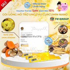Hộp 30 Gói Bột Nghệ Nano Ukon Premium Nhật Bản - Hỗ Trợ Làm Đẹp & Tăng Cường Miễn Dịch Chính Hãng