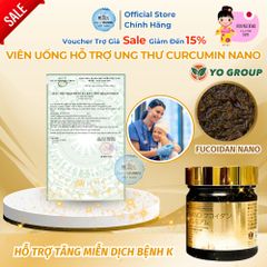 Viên Uống Hỗ Trợ Bệnh K Nano Fucoidan Premium YoGroup - Giải Pháp Sức Khỏe Từ Tảo Biển Nhật Bản, Hỗ Trợ Miễn Dịch và Chống Oxy Hóa