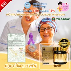 Viên Uống Hỗ Trợ Bệnh K Nano Fucoidan Premium YoGroup - Giải Pháp Sức Khỏe Từ Tảo Biển Nhật Bản, Hỗ Trợ Miễn Dịch và Chống Oxy Hóa