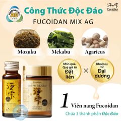Fucoidan Vàng Umi No Shizuku - Thùng 30 Chai Nước Uống Hỗ Trợ Điều Trị U Bướu Chính Hãng Nhật Bản, Tăng Cường Đề Kháng, Bảo Vệ Sức Khỏe