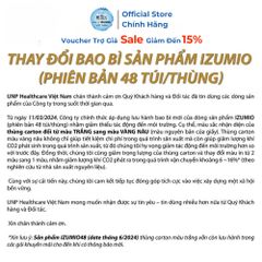 Nước IZUMIO Hydrogen 3.3ppm - Gói 200ml Tăng Cường Sức Khỏe, Thanh Lọc Cơ Thể Nhập Khẩu Chính Hãng Từ Nhật Bản
