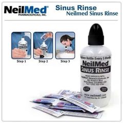 [ Hàng Mỹ - Date 2029] Bộ Bình Nước Muối vệ sinh mũi Neilmed Sunus Rins
