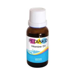 Pediakid Vitamin D3 Nhỏ Giọt Cho Trẻ Sơ Sinh - Hỗ Trợ Hấp Thu Canxi Hỗ Trợ Phát Triển Xương & Răng, Không Mùi Vị, Dễ Uống