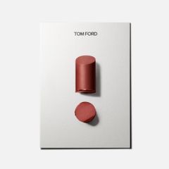 Son TOM FORD Slim Lip Color Shine #100 - Màu Rosy Brown Cao Cấp, Dưỡng Ẩm, Sang Trọng, Quà Tặng Phụ Nữ
