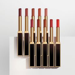 Son TOM FORD Slim Lip Color Shine #100 - Màu Rosy Brown Cao Cấp, Dưỡng Ẩm, Sang Trọng, Quà Tặng Phụ Nữ