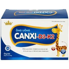 Siro Canxi-D3-K2 Kingphar - Bổ sung Canxi, Vitamin D3 & K2 cho Trẻ Em và Người Lớn - Giải Pháp Tăng Cường Sức Khỏe Xương