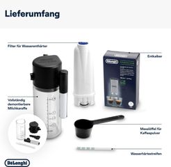 Máy pha cà phê tự động De’Longhi Magnifica Evo ECAM 292.81.SB - Espresso, Cappuccino và Latte với công nghệ LatteCrema