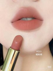Son Lì Lancôme L'absolu Rouge Intimatte 215 First Kiss - Màu Cam Nude Sang Trọng, Dễ Dàng Phối Hợp Trang Điểm Chính Hãng