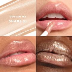 Son ARMANI Prisma Glass Icy Plumper #31 Golden Ice - Son Môi Dưỡng Ẩm Đẹp Sang Trọng, Hàng Chính Hãng từ Giorgio Armani