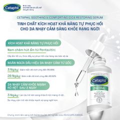Tinh Chất Làm Dịu Và Phục Hồi Cetaphil Soothing Cica Serum 30ml - Dưỡng Ẩm Chuyên Sâu Cho Da Nhạy Cảm, Hàng Chính Hãng Từ Canada