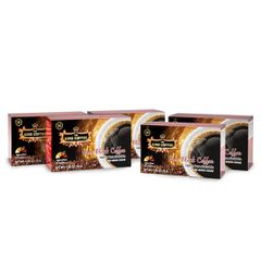 Combo 5 Hộp Cà Phê Hòa Tan Đen Thuần Khiết KING COFFEE - 15 Gói x 2g, Cà Phê Arabica & Robusta Chính Gốc, Thơm Ngon, Đậm Đà