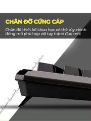 Bàn phím máy tính BAK KM27 Gaming giả cơ phòng full size 104 phím - Gõ nhanh, nhẹ, kết nối dây 1.5m, phù hợp game thủ và văn phòng