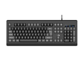 Bàn phím máy tính BAK KM27 Gaming giả cơ phòng full size 104 phím - Gõ nhanh, nhẹ, kết nối dây 1.5m, phù hợp game thủ và văn phòng