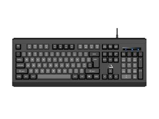 Bàn phím máy tính BAK KM27 Gaming giả cơ phòng full size 104 phím - Gõ nhanh, nhẹ, kết nối dây 1.5m, phù hợp game thủ và văn phòng