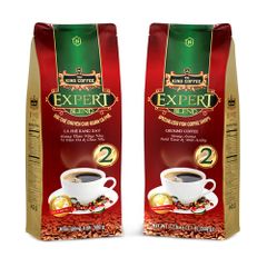 Combo 5 Túi Cà Phê Rang Xay KING COFFEE Expert Blend 500g - Hương Vị Đậm Đà từ Robusta và Arabica Việt Nam