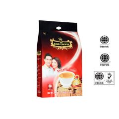 Combo Cà Phê Hòa Tan 3IN1 KING COFFEE - Gói 88x16g + Hộp Tặng 10x16g, Hương Đậm Đà, Thưởng Thức Dễ Dàng