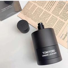 Combo Tom Ford Chính Hãng - Nước Hoa Ombré Leather EDP 100ml và Son TF 16 Đỏ Thuần Vỏ Cam - Quà Tặng Đặc Biệt Cho Mọi Dịp