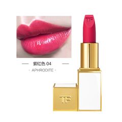 Son Tom Ford Aphrodite 04 - Chính Hãng Màu Hồng Fuchsia Sang Trọng, Chất Son Mịn, Quyến Rũ, Phù Hợp Mọi Dịp
