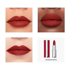 Son Givenchy Le Rouge Deep Velvet 19 Rouge Santal - Màu Đỏ Gạch Sang Trọng, Dưỡng Ẩm, Quyến Rũ - Mỹ Phẩm Cao Cấp Chính Hãng