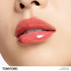 Son Bóng Tom Ford Soleil Neige Gloss Luxe 22 Sunrise Pink - Màu 22 Hồng Nâu Chính Hãng, Độ Bóng Hoàn Hảo, Tăng Cường Độ Ẩm Môi