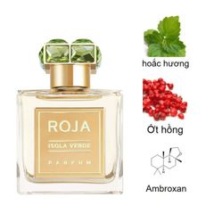 Nước Hoa Unisex Roja Parfums Dove Isola Verde 100ml - Hương Thơm Thanh Mát Cao Cấp Từ Anh Quốc, Sản Phẩm Chính Hãng 100%