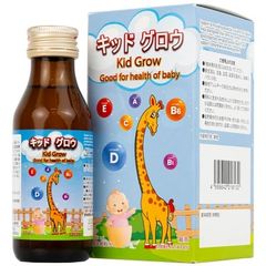 Siro bổ sung chất xơ KID GROW Kenko 100ml - Hỗ trợ tiêu hóa và tăng cường sức đề kháng cho trẻ em, dinh dưỡng toàn diện.