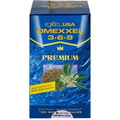 Viên uống Omexxel 3-6-9 Premium - Hỗ trợ não bộ và thị lực (100 viên) - Chứa Omega 3-6-9 và Vitamin A, E cho sức khỏe tối ưu