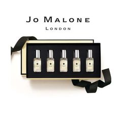 Set Nước Hoa Jo Malone Chính Hãng 5 x 9ml (Wood Sage, Peony, Wild Bluebell, English Pear, Lime Basil) - Sang Trọng, Đa Dạng Mùi Hương