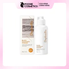 Bột Rửa Mặt Than Hoạt Tính Daphnellia 50g - Sạch Sâu, Dưỡng Ẩm, Phù Hợp Mọi Loại Da - Công Nghệ Tạo Bọt Siêu Mịn