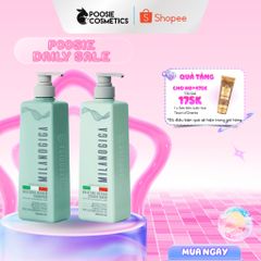 Dầu Gội & Dầu Xả Hương Nước Hoa Milanogica - Phục Hồi Tóc Hư Tổn, Giảm Gàu & Ngứa Da Đầu, Dưỡng Ẩm Siêu Mềm Mượt