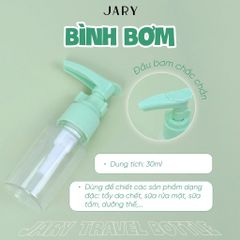 Bộ Chiết Mỹ Phẩm 5 Món Jary Cao Cấp - Túi Du Lịch Trong Suốt Với Thiết Kế Dễ Thương Chống Va Đập, Tiện Lợi Cho Bạn Gái