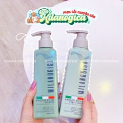 Dầu Gội & Dầu Xả Hương Nước Hoa Milanogica - Phục Hồi Tóc Hư Tổn, Giảm Gàu & Ngứa Da Đầu, Dưỡng Ẩm Siêu Mềm Mượt