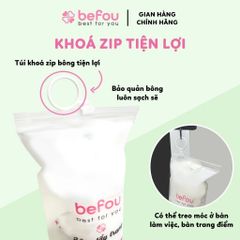 Combo 3 Bịch Bông Tẩy Trang Cotton Tròn Befou 150 Miếng - Bông Tẩy Trang Mềm Mại An Toàn Cho Da Mặt