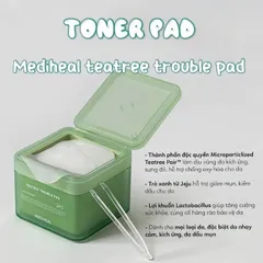 Toner Pad Mediheal Giảm Mụn, Sáng Da, Chống Lão Hóa - Chứa Niacinamide, Tea Tree, Collagen, 7 Vitamin Thiết Yếu 618262