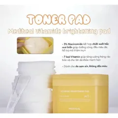 Toner Pad Mediheal Giảm Mụn, Sáng Da, Chống Lão Hóa - Chứa Niacinamide, Tea Tree, Collagen, 7 Vitamin Thiết Yếu 618262