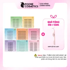 Lông Mi Cụm Jary Pro - Lông Mi Đẹp Có Sẵn Keo 4D Tự Nhiên, Dày Dài, Đa Phong Cách Tái Sử Dụng - Hàng Cao Cấp từ Trung Quốc