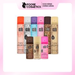 Dầu Gội Khô Girlz Only 200ml - Giải Pháp Cho Mái Tóc Dầu, Tiện Lợi Khi Du Lịch, 4 Mùi Hương Hấp Dẫn, Đặc Biệt Dành Cho Tóc Nâu Và Vàng