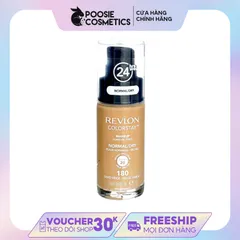 Kem Nền Revlon Colorstay 30ml - Lâu Trôi, Dưỡng Ẩm Cho Da Khô, Che Phủ Cao, Độ Bền 24H, Trang Điểm Tươi Tắn