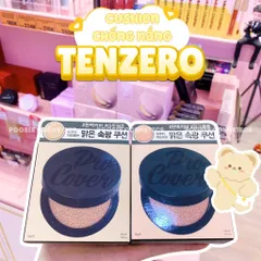 Phấn Nước Chống Nắng Tenzero Pro Cover 50+ PA++++ - Che Lỗ Chân Lông Tự Nhiên, Đệm Làn Da Trắng Mịn 15g