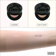 Phấn Nước Chống Nắng Tenzero Pro Cover 50+ PA++++ - Che Lỗ Chân Lông Tự Nhiên, Đệm Làn Da Trắng Mịn 15g