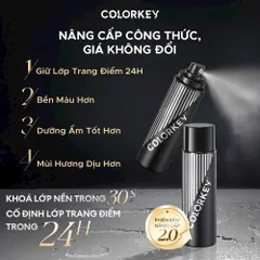 Xịt Khóa Nền Colorkey Airy Soft Matte 100ml - Định Hình Trang Điểm Bền Lâu, Chống Trôi, Thoa Mịn Da, Giữ Ẩm, Không Bóng Dầu
