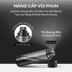 Xịt Khóa Nền Colorkey Airy Soft Matte 100ml - Định Hình Trang Điểm Bền Lâu, Chống Trôi, Thoa Mịn Da, Giữ Ẩm, Không Bóng Dầu