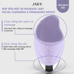 Máy Rửa Mặt & Massage Jary - Thiết Bị Làm Sạch Da Chuyên Sâu, Massage Nâng Cơ, Công Nghệ Điện Di, An Toàn Cho Mọi Loại Da