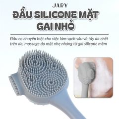 Cọ Rửa Mặt & Đắp Mặt Nạ JARY 2-in-1 Silicone - Bàn Chải Làm Sạch Da Kháng Khuẩn, Tiện Lợi Cho Làn Da Khỏe Đẹp
