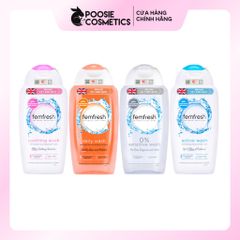 Dung Dịch Vệ Sinh Phụ Nữ Femfresh 250ml - Khử Mùi, Làm Thơm Vùng Kín Tự Nhiên, Giải Quyết Vấn Đề Sạch Sẽ Cho Nàng