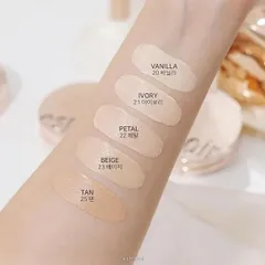 Phấn Nước Espoir Pro Tailor Be Velvet Cover Cushion SPF34 PA++ Kèm Lõi Refill - Lớp Nền Mịn Màng, Chống Nắng Tốt, Phù Hợp Da Nhạy Cảm
